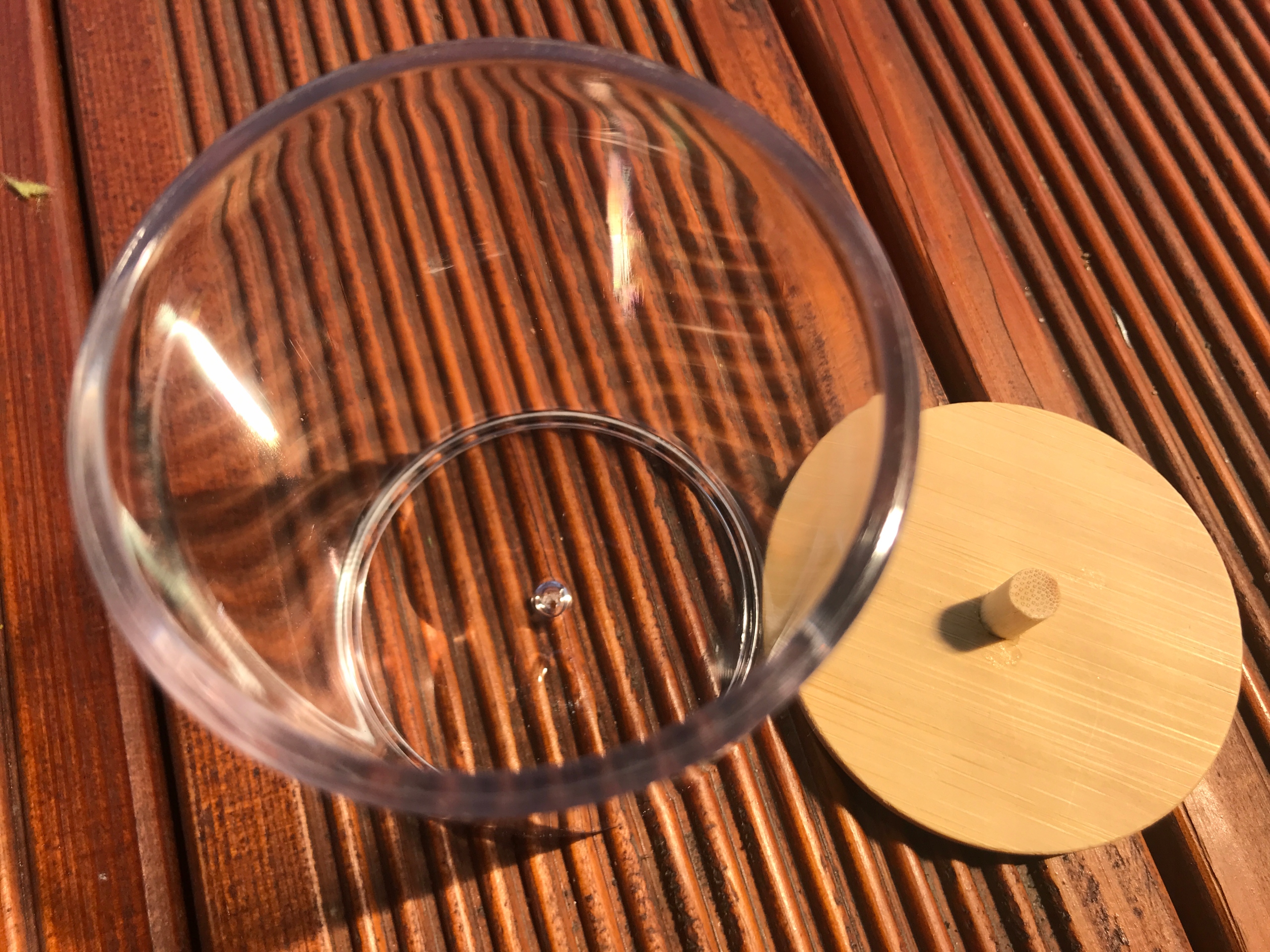 POJEMNIK NA WACIKI PATYCZKI KOSMETYCZNE DO USZU Wysokość maksymalna 10.5 cm