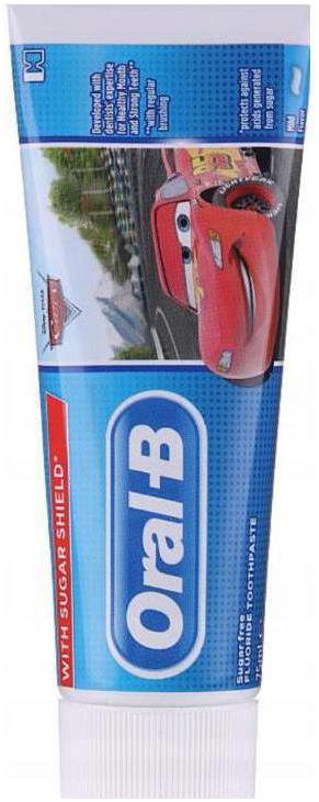 ORAL-B KIDS 3+ PASTA DO ZĘBÓW DLA DZIECI CARS