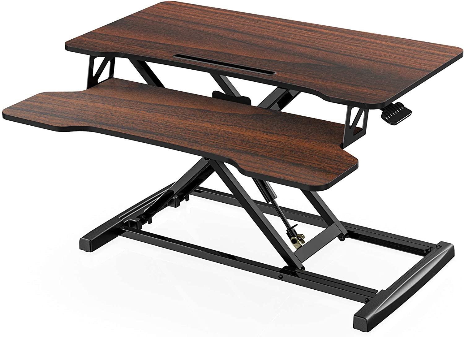 Stolik Pod Laptopa Rozkładany Regulacja Brąz 80CM