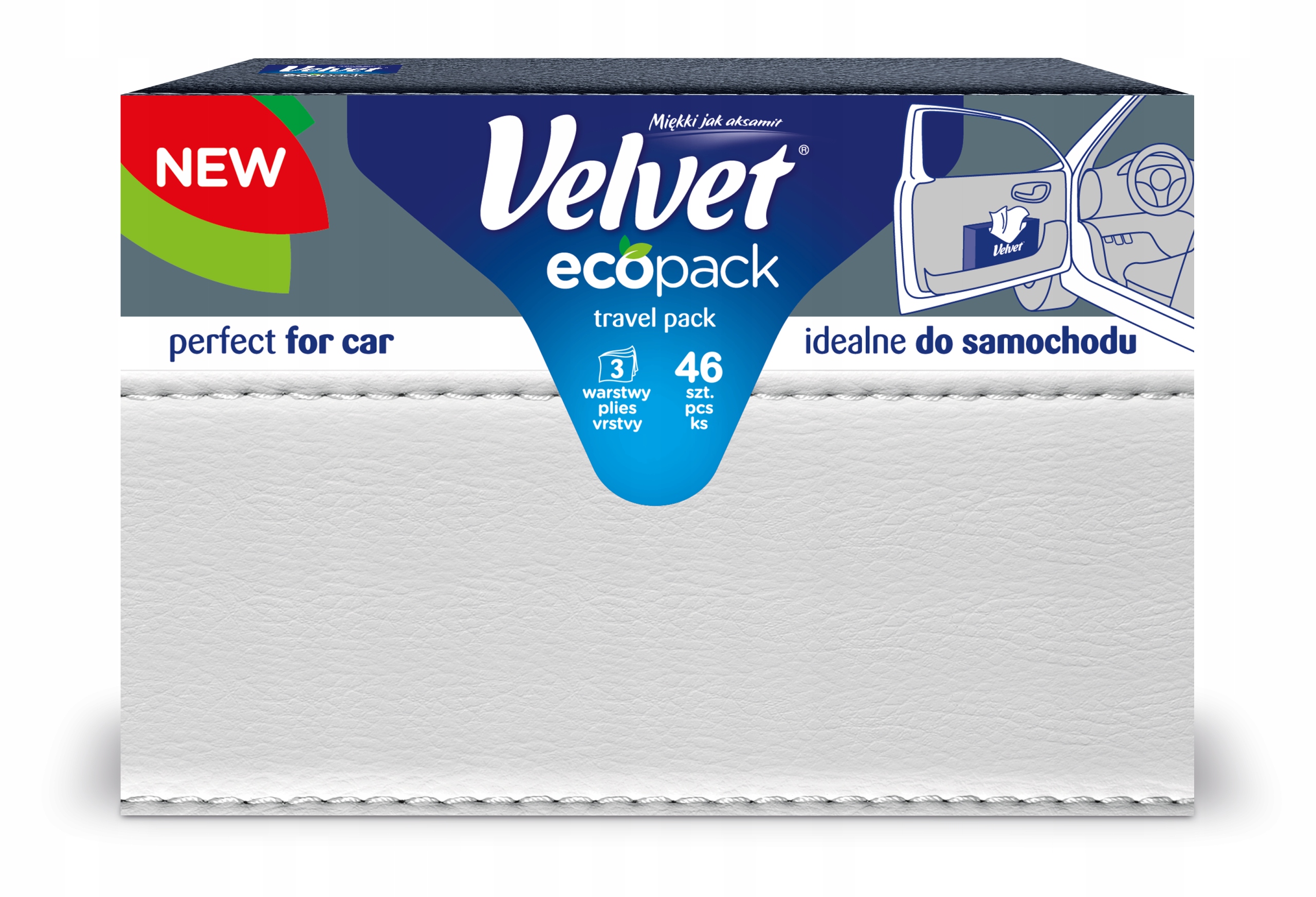 

Velvet chusteczki uniwersalne Travel Pack