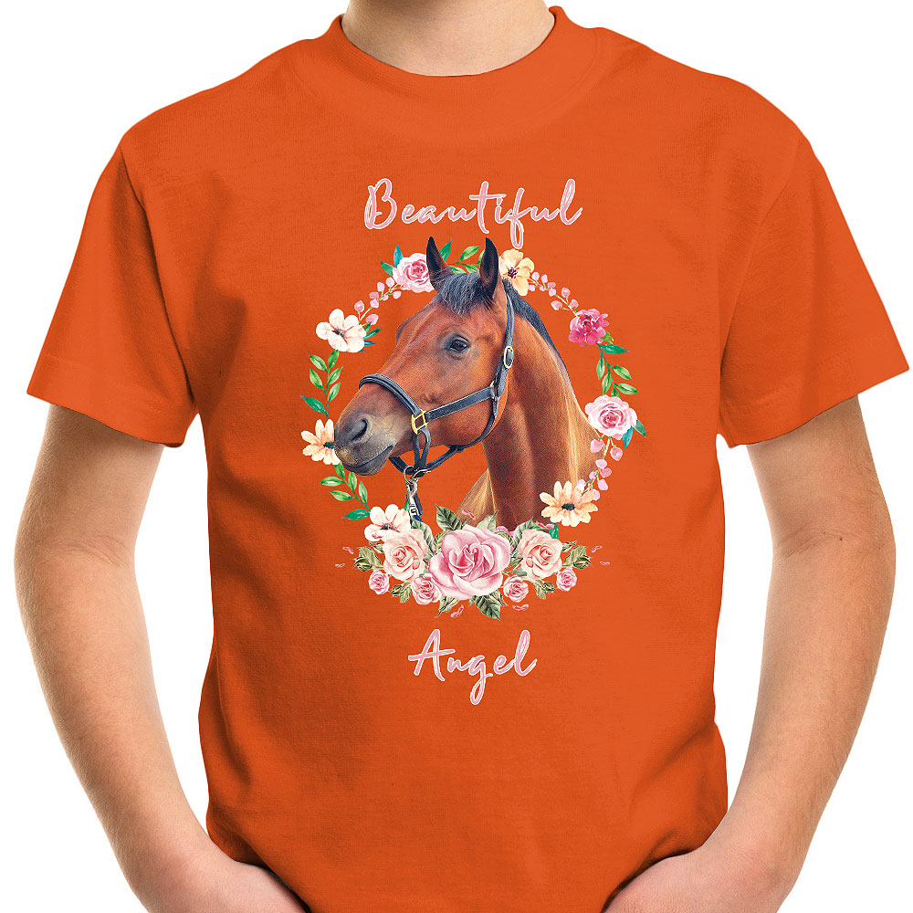 T-SHIRT KOSZULKA DLA DZIECKA KONIE 140 SUPER JAKOŚĆ