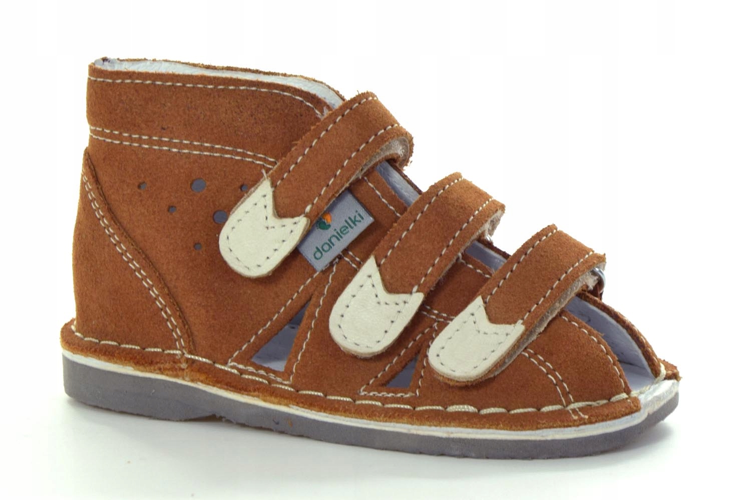 Kapcie profilaktyczne Danielki S104 Camel rozmiar 22