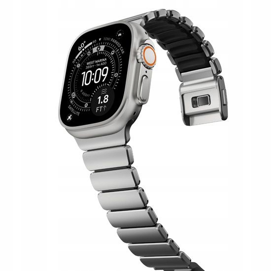 Náramok Nomad pre Apple Watch 4/5/6/7/8/9/SE 44/45 mm, z titánu Hybrid