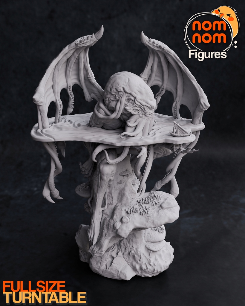 Figurka Cthulhu NomNom Figures 3D tisk 16K Dárek