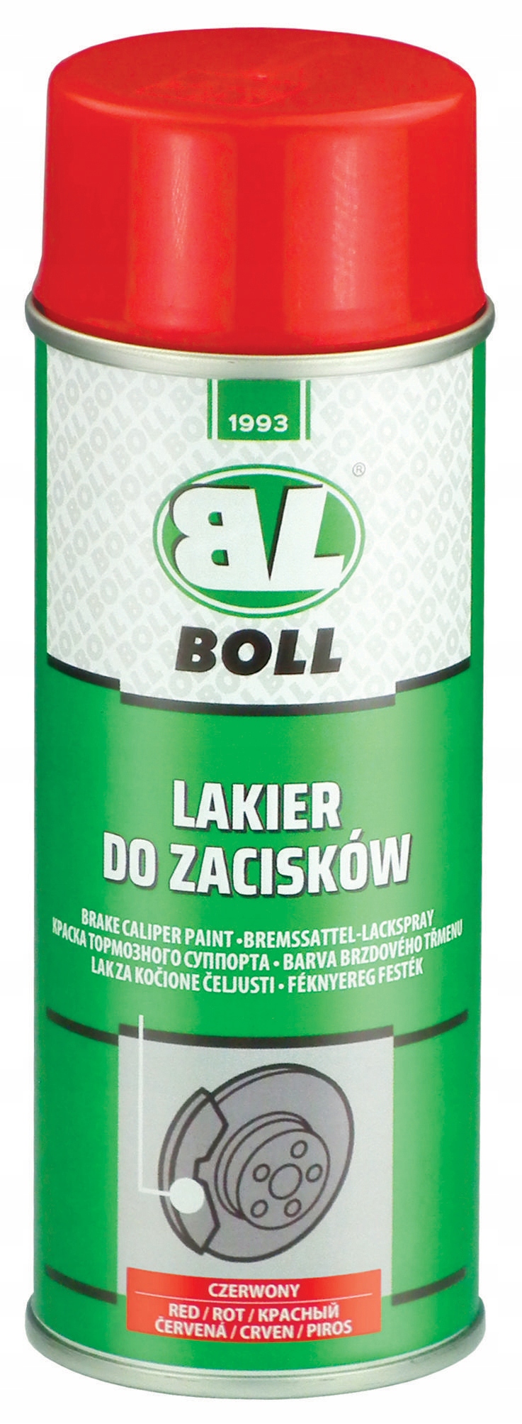 

Boll Lakier Do Zacisków 400ML Czerwony