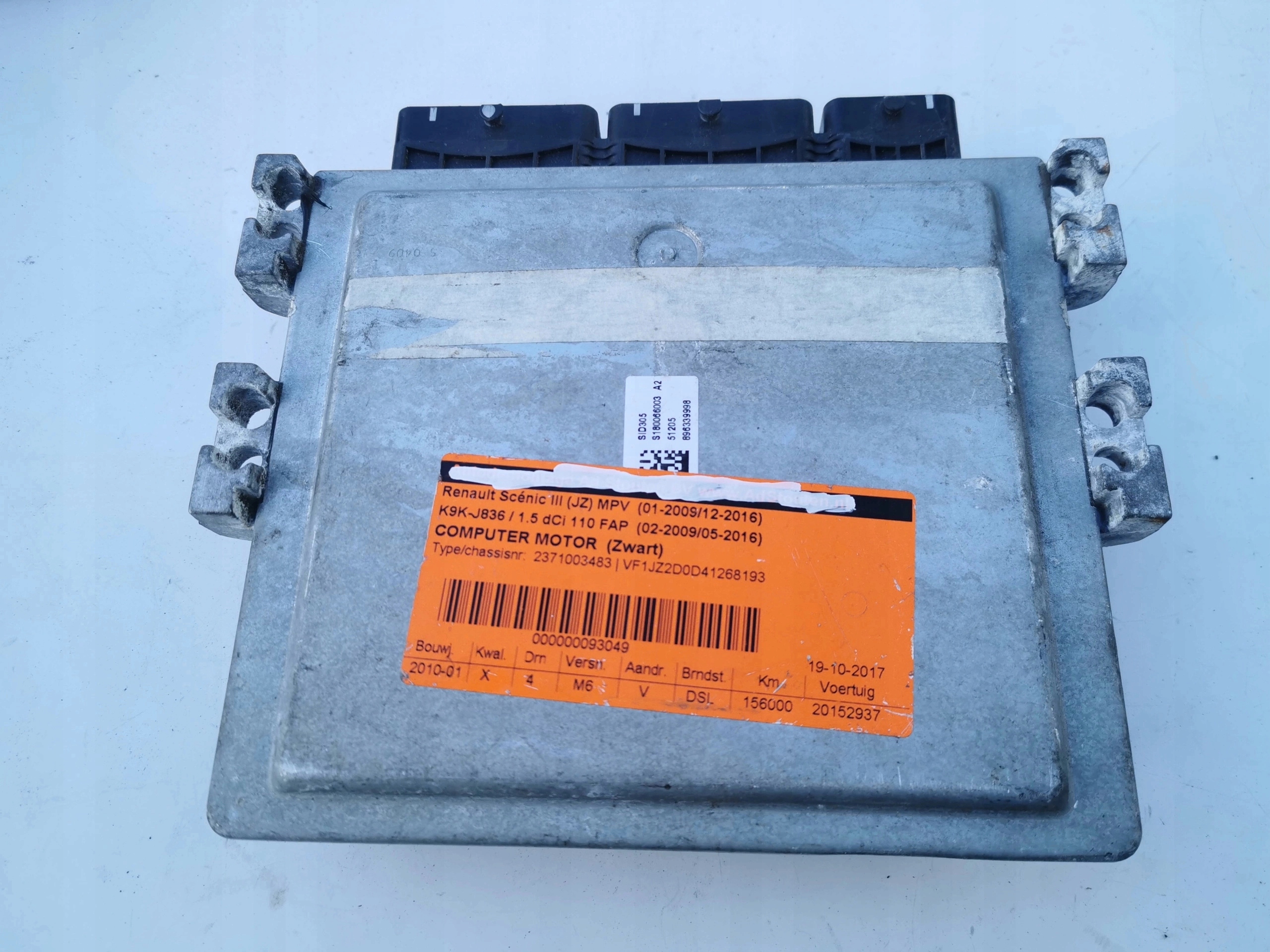 RENAULT SCENIC 1.5DCI S180067135A 237100348R KOMPU