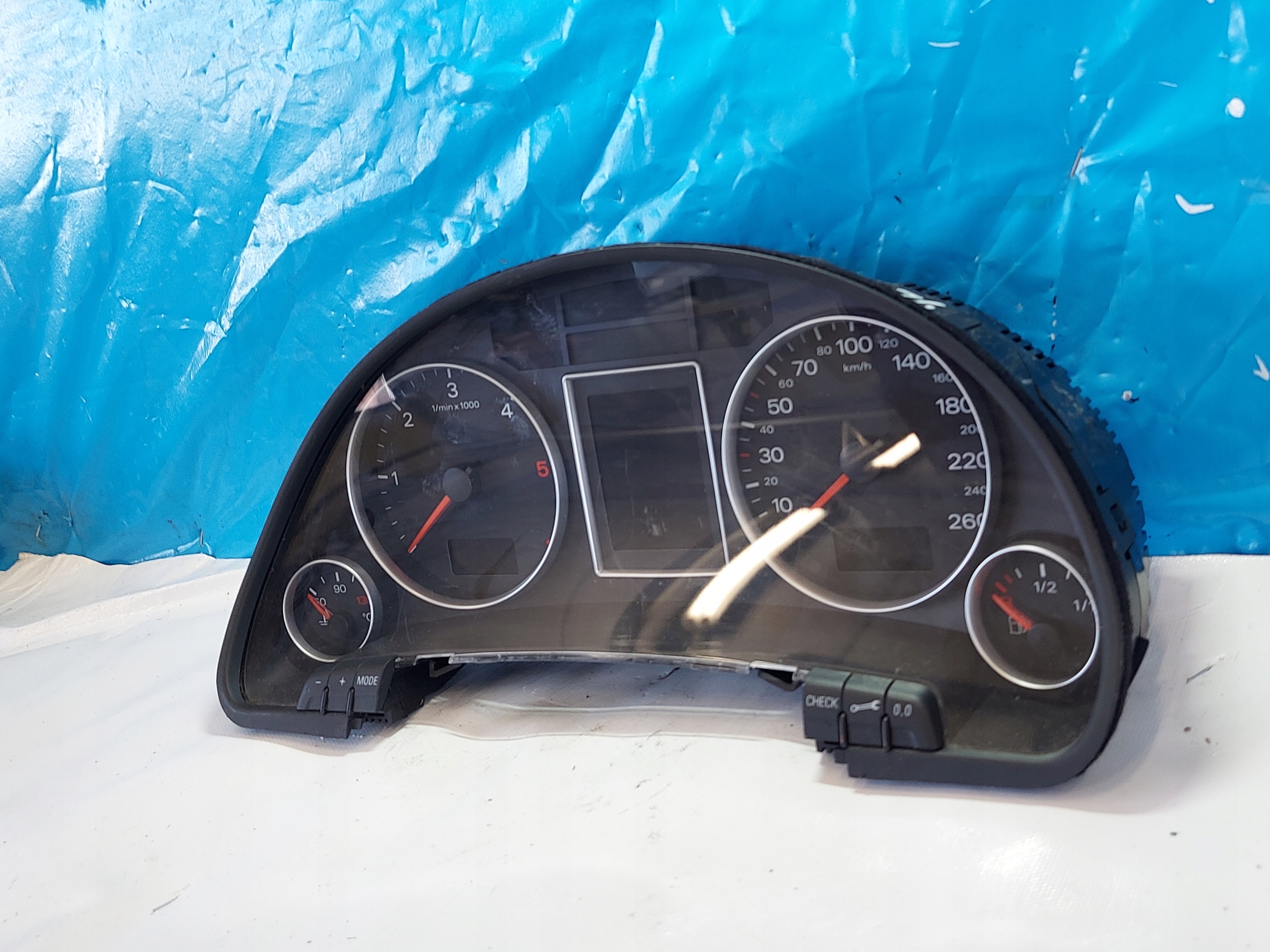 dials clock A4 B7 2.7 TDI 0263626211