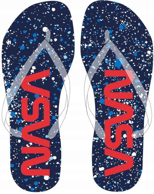 

Klapki lekkie japonki dziecięce Nasa kosmos 30/31