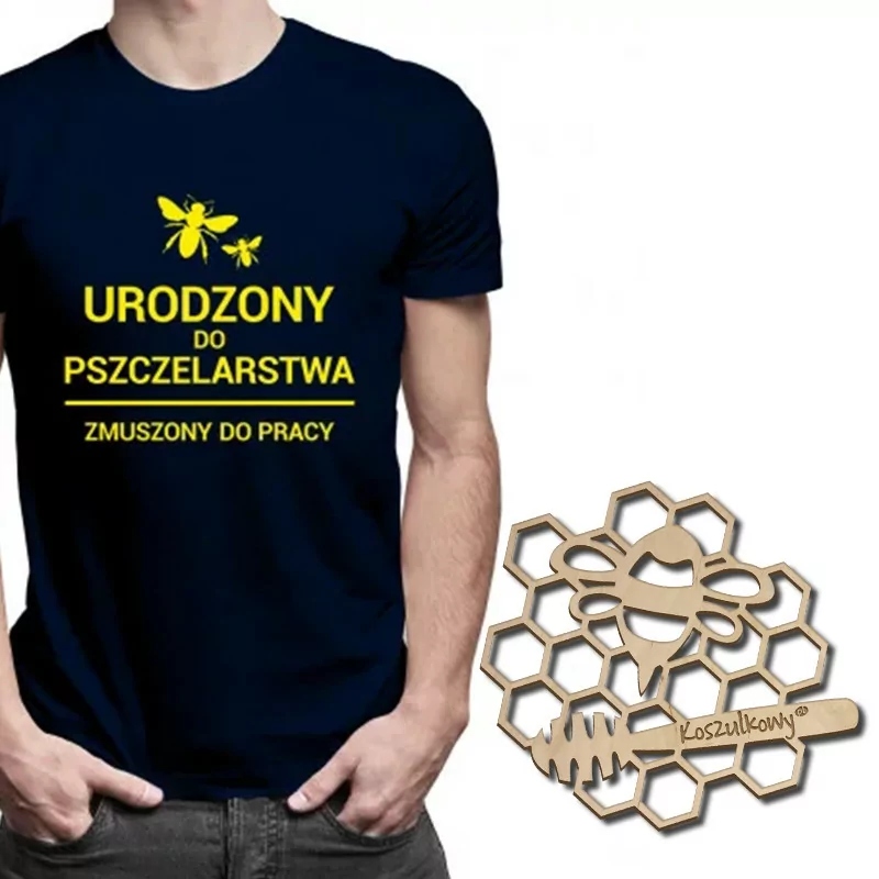 

Koszulka Prezent Dla Pszczelarza +podkładka Gratis