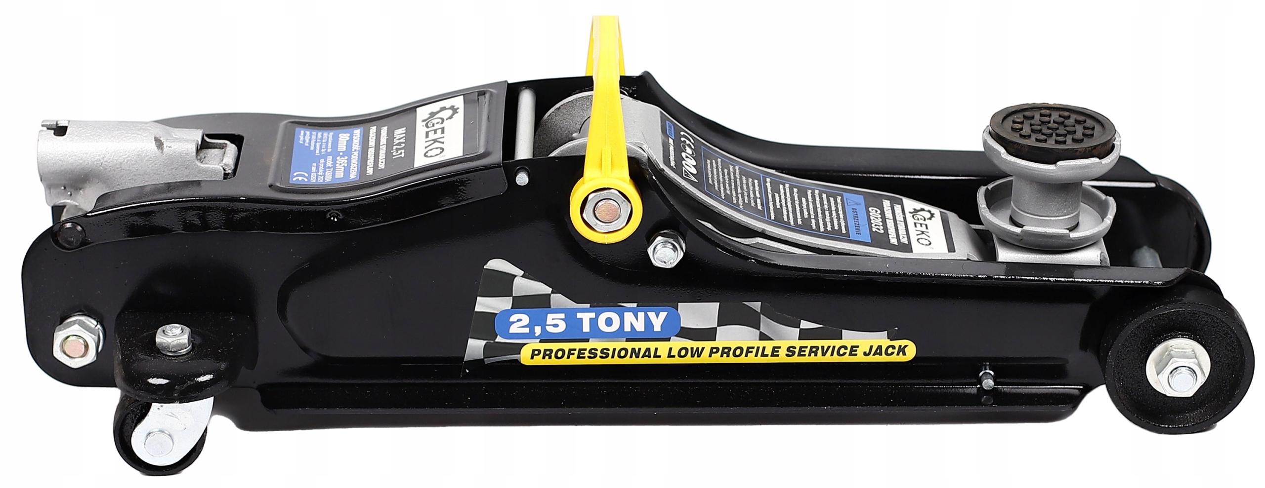 PODNOŚNIK SAMOCHODOWY LEWAREK ŻABA 2,5T GUMA NISKI Marka Falon-Tech