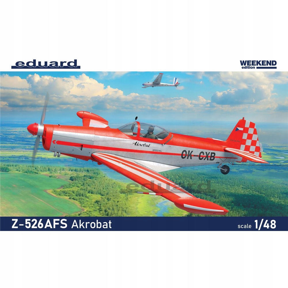 Z-526AFS Akrobat Weekend Edition Eduard 84185 měřítko 1/48