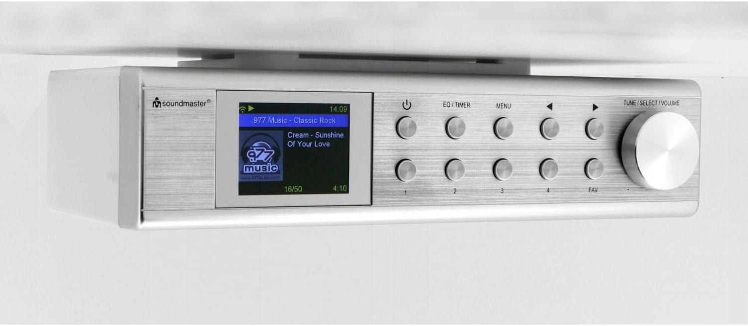 Kuchyňské Digitální Internetové podskříňkové rádio Soundmaster IR1500SI Blutut