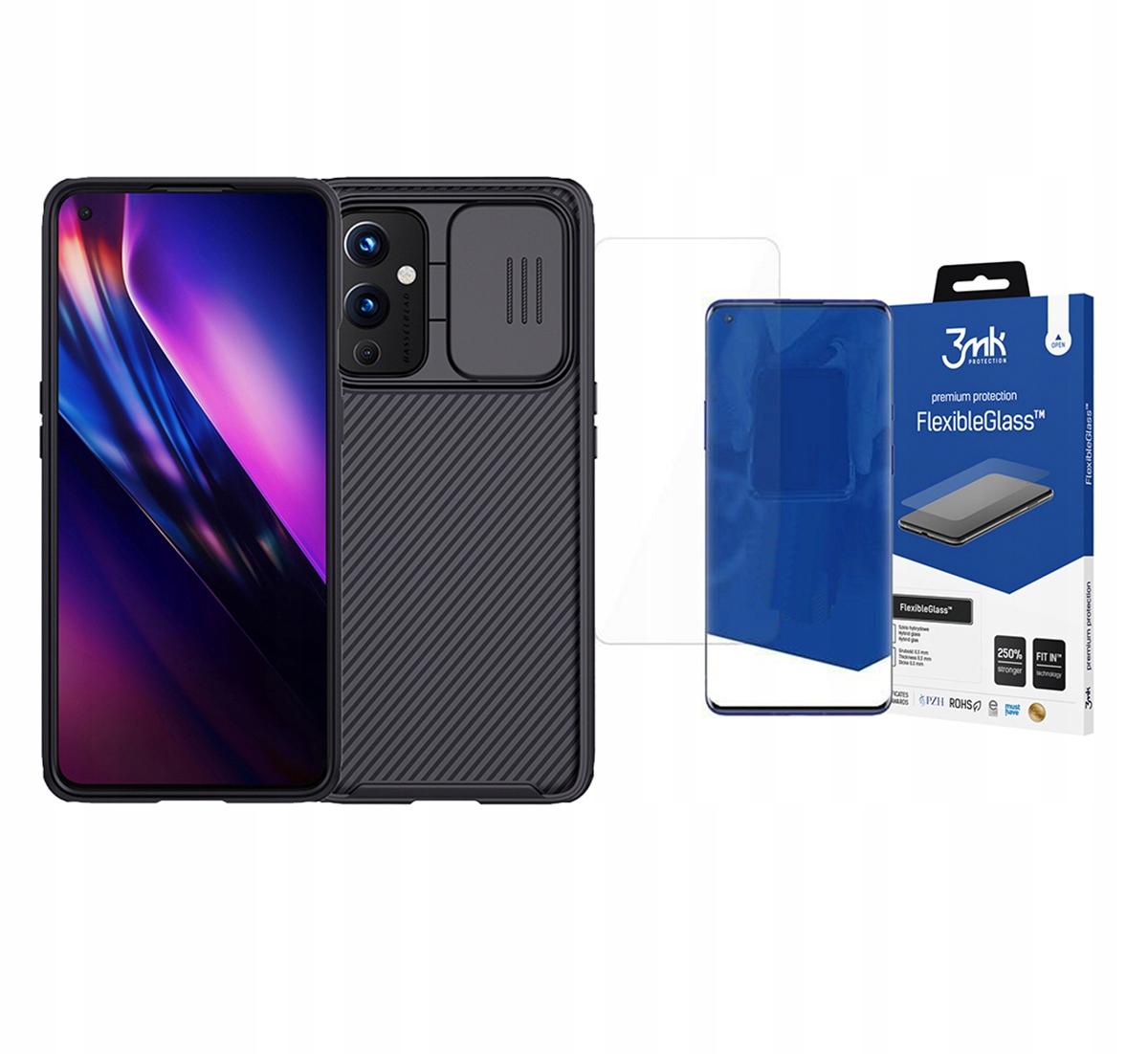 

Nillkin Etui Case Obudowa Do Oneplus 9 + Szkło 3MK