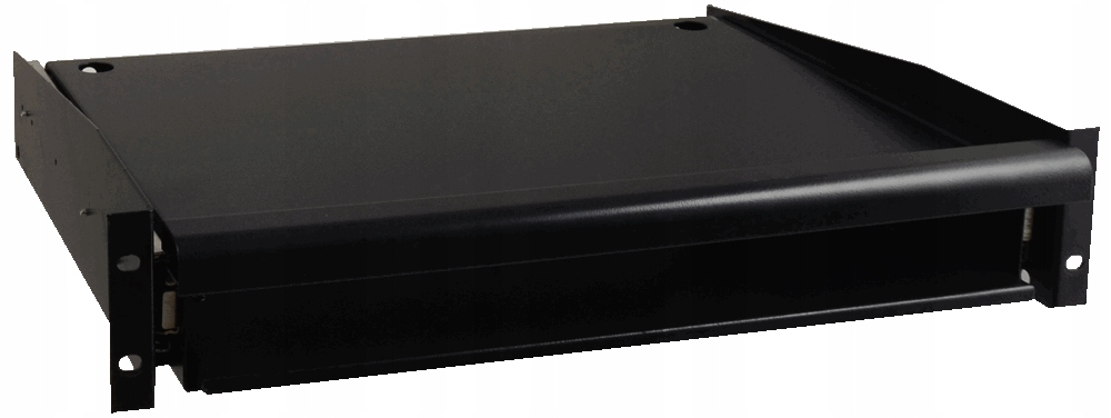 Półka wysuwana pod klawiaturę i myszkę Pulsar Rapw-k rack 19" 2U, czarna