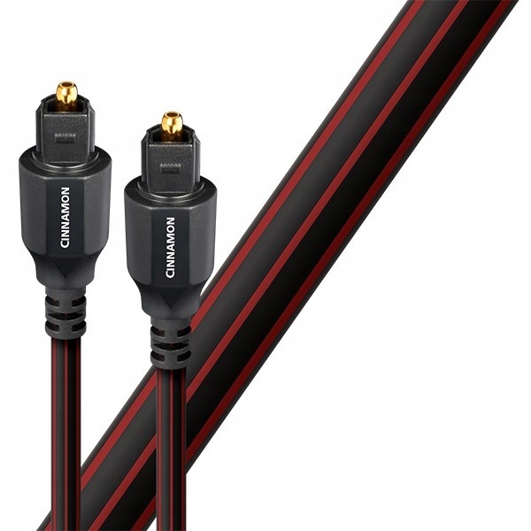Audioquest Cinnamon Optilink 3,0 m – optický kabel (+ adaptér mini 3,5 mm)