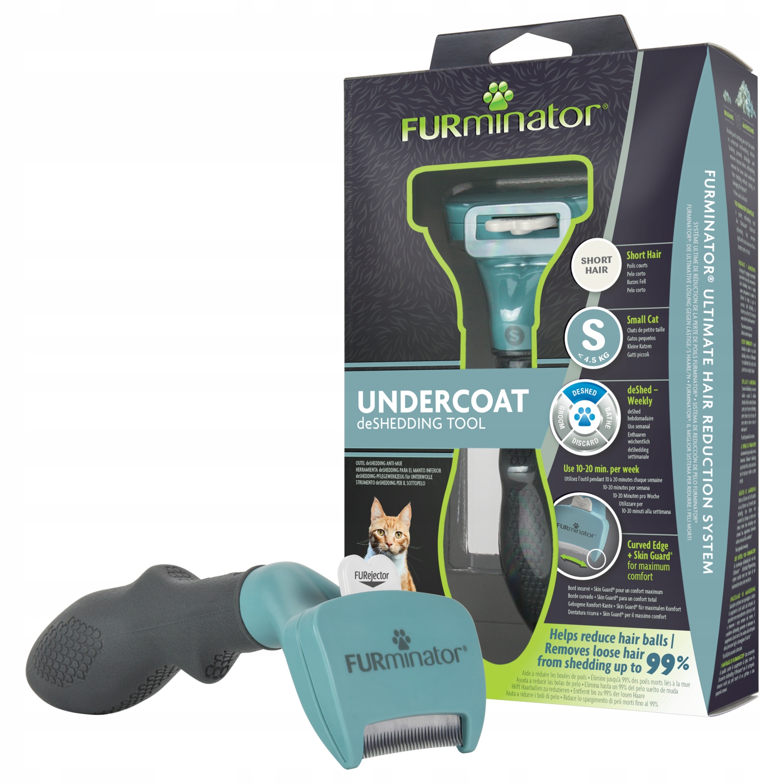 Levně FURminator pro krátkosrsté kočky Small [141198]