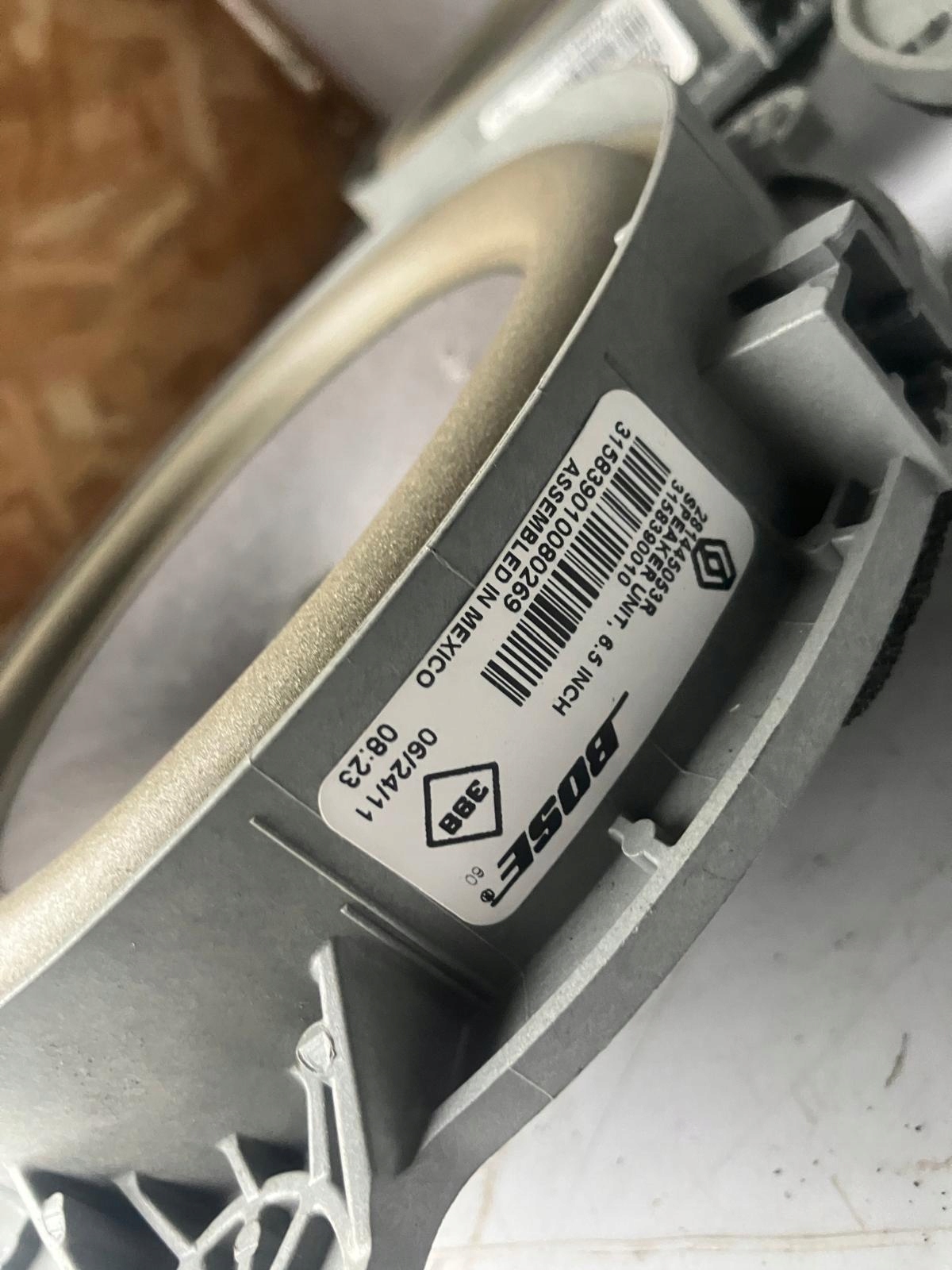 speaker BOSE RENAULT LATITUDE front rear part right left 281445053R