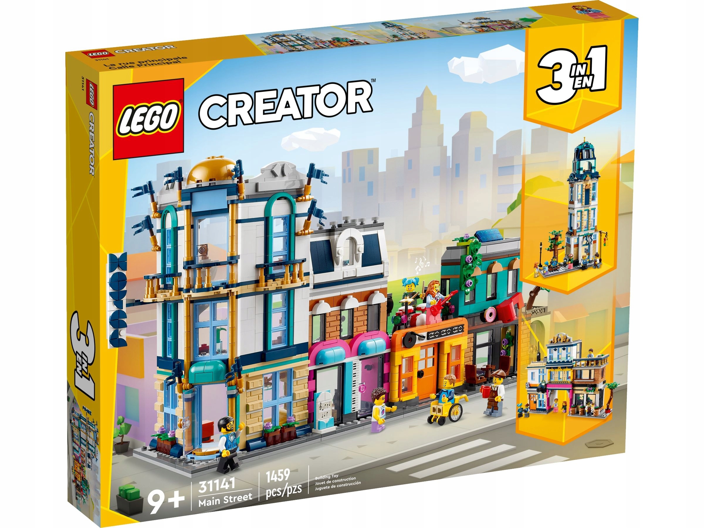 Lego 31141 Creator 3v1 – Hlavní ulice