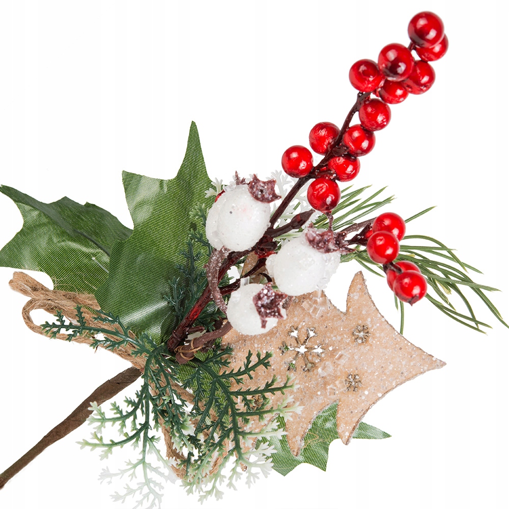 

Gałązka Świąteczna Do Stroika Wianka z Choinką