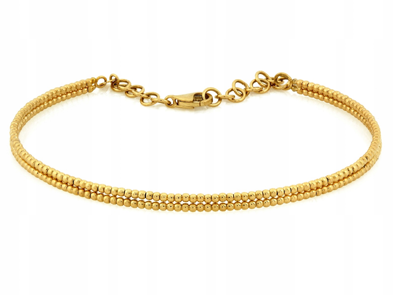 Zlatý náramek 585 tuhý otevřený nastavitelný bangle r18 elegantní 5.70 g
