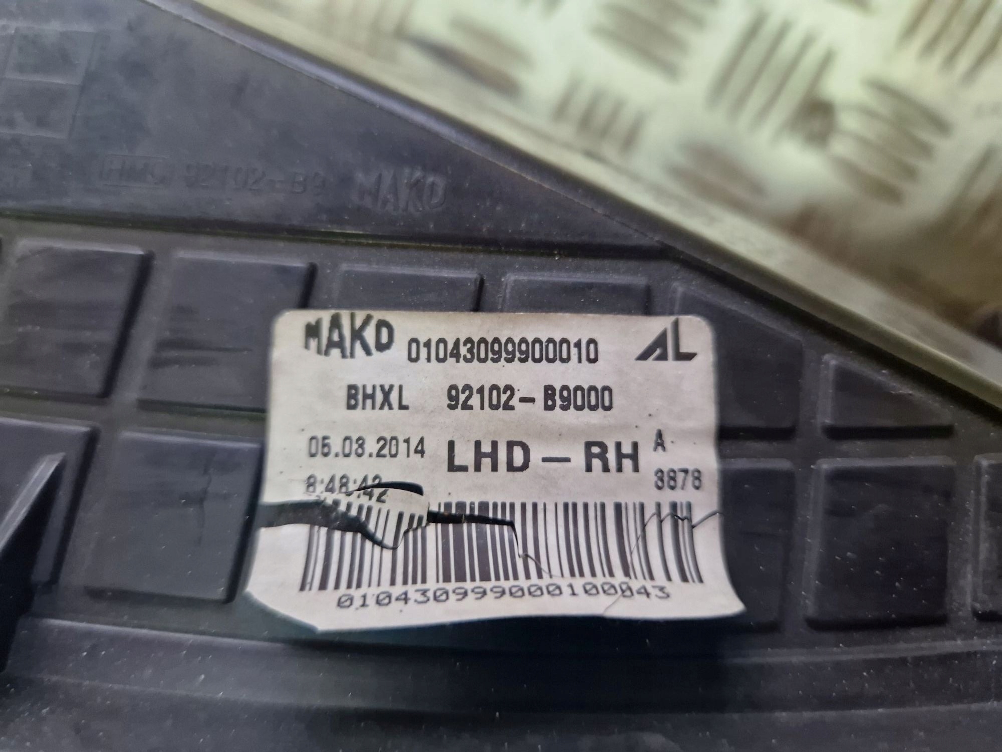 light right front HYUNDAI I10 II 2013R->
