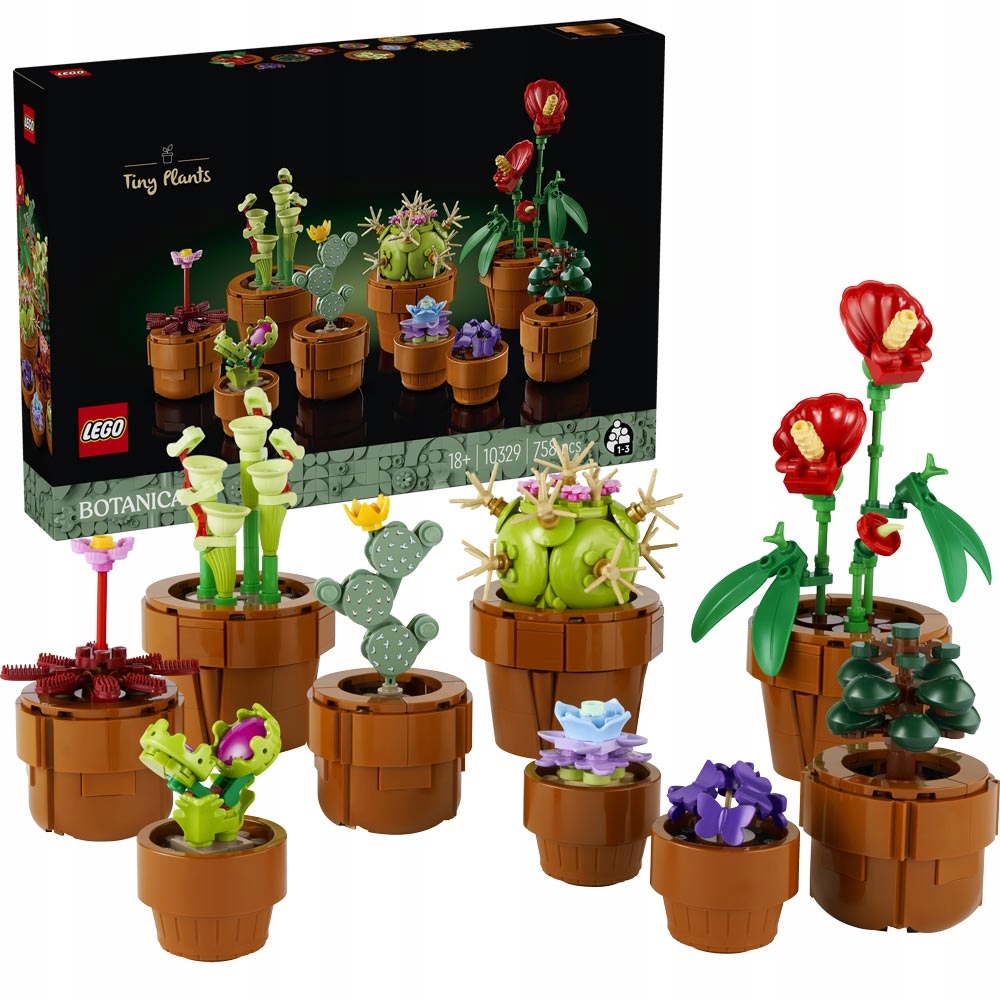 Lego 10329 Botanicals Icons Malé rostlinky