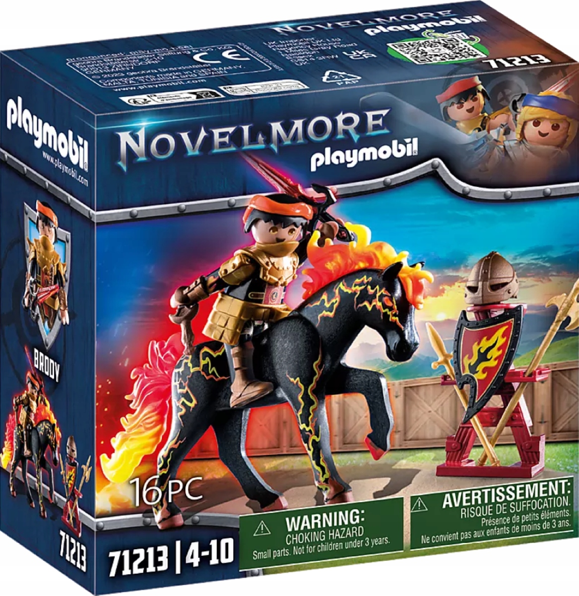 PLAYMOBIL 71213 Novelmore Ognisty rycerz