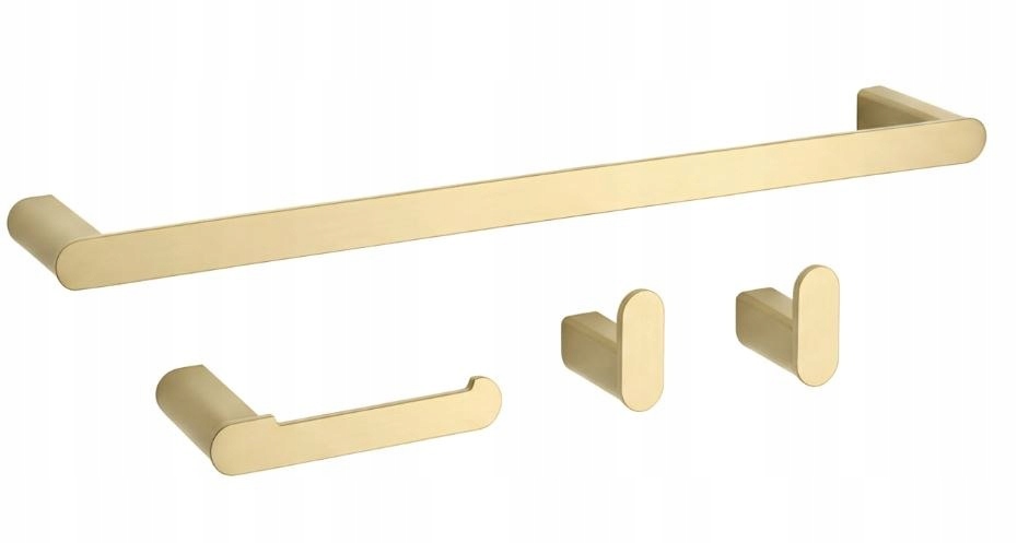 Sada Koupelnových Věšáků Mati Brush Gold
