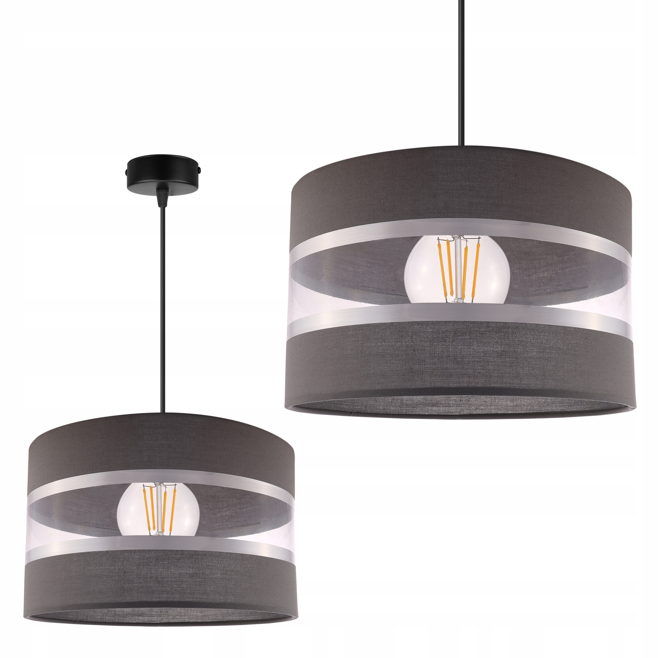 

Lampa Wisząca Sufitowa Żyrandol Abażur Dziecięca