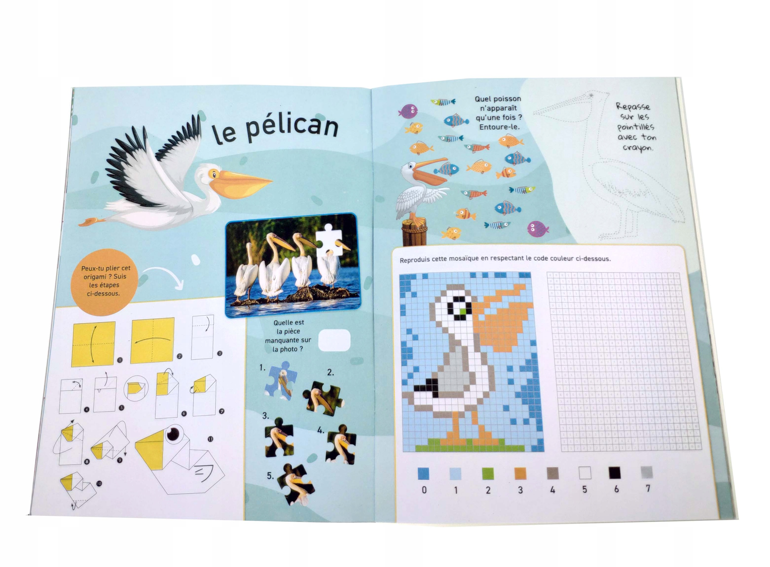 Wykreślanka-malowanka MON SUPER 4 titres dans cette collection Język publikacji francuski