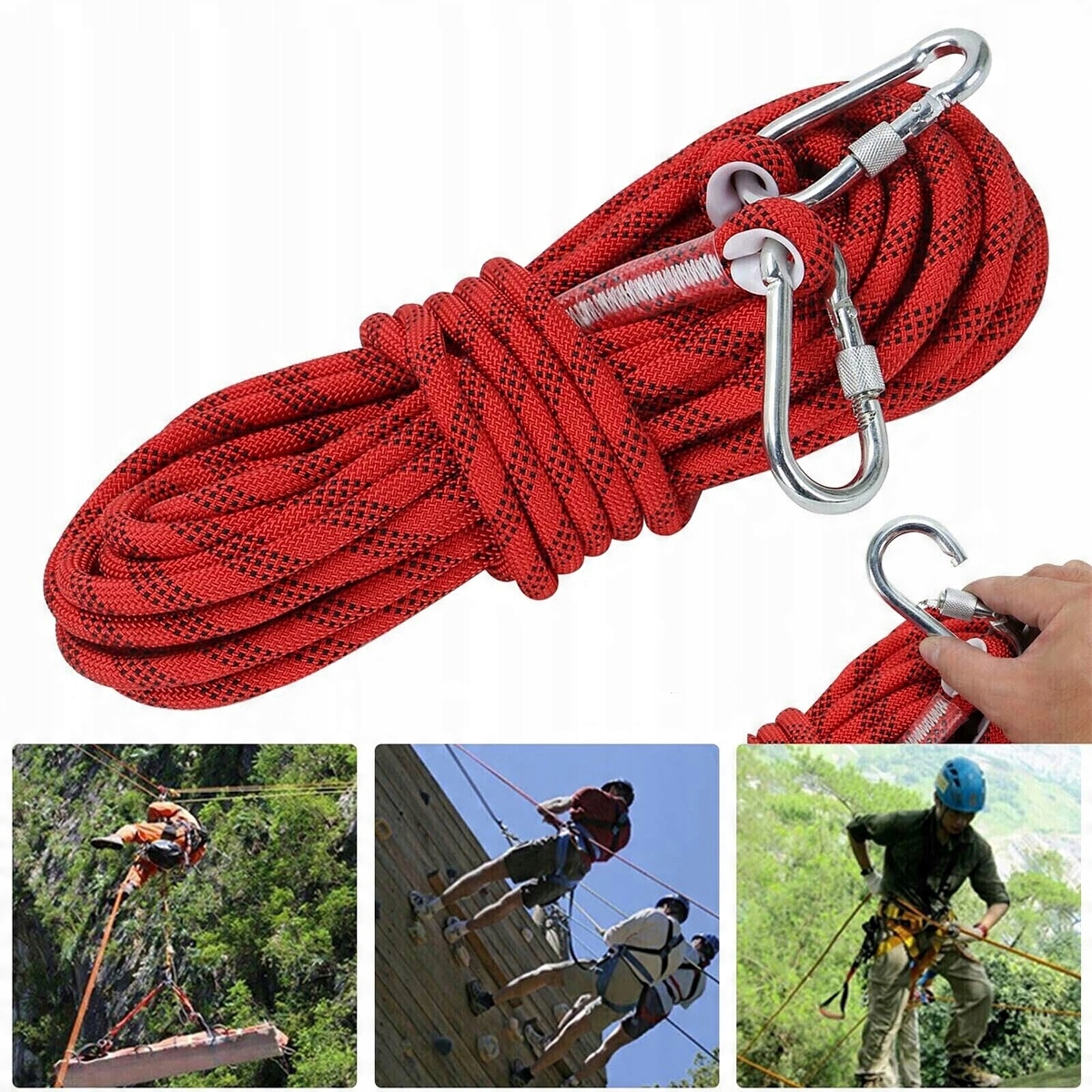 20M ZEWNĘTRZNA WSPINACZKA WSPINACZKOWA LINA