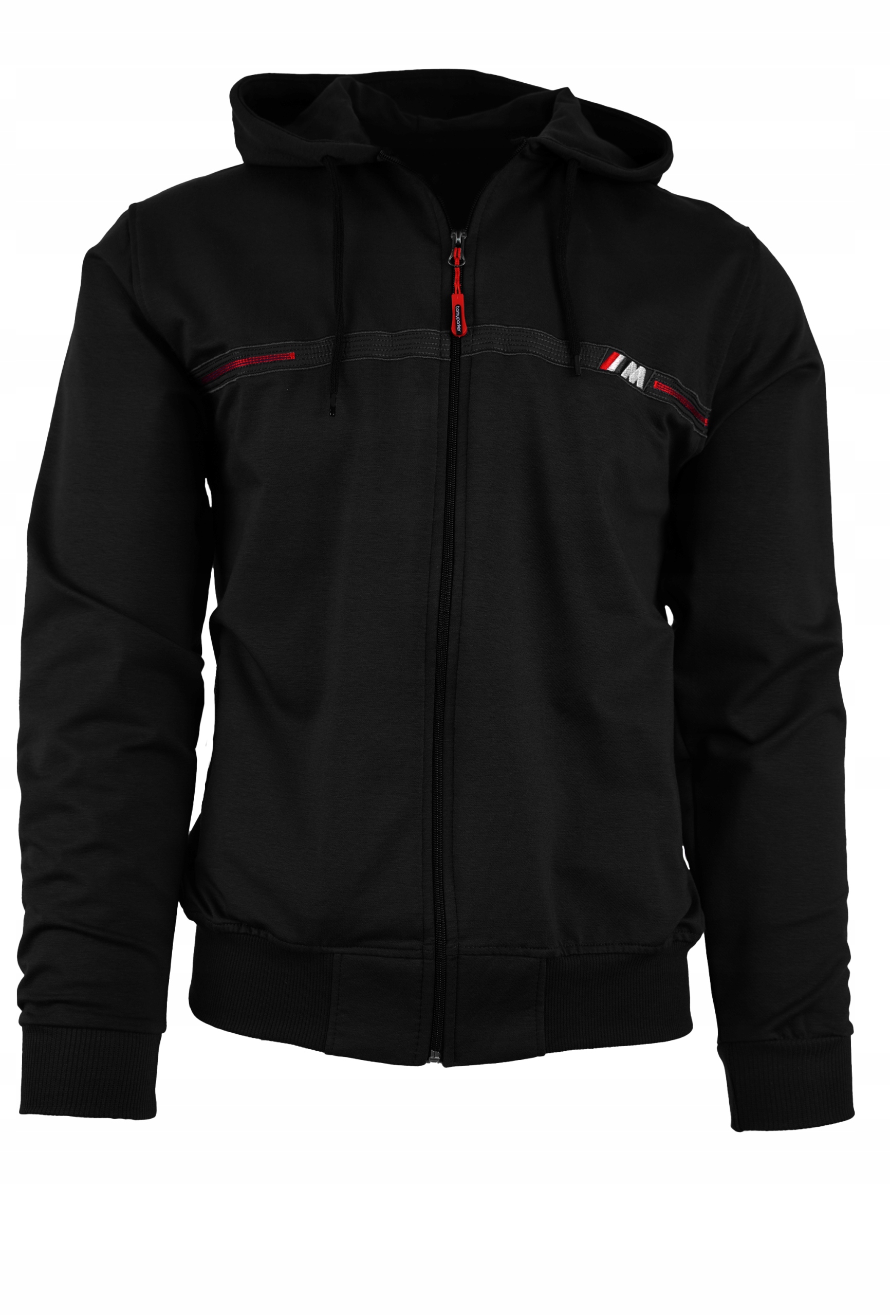 

Bluza Rozpinana Bawełna Cienka Czarna Jakość XXL