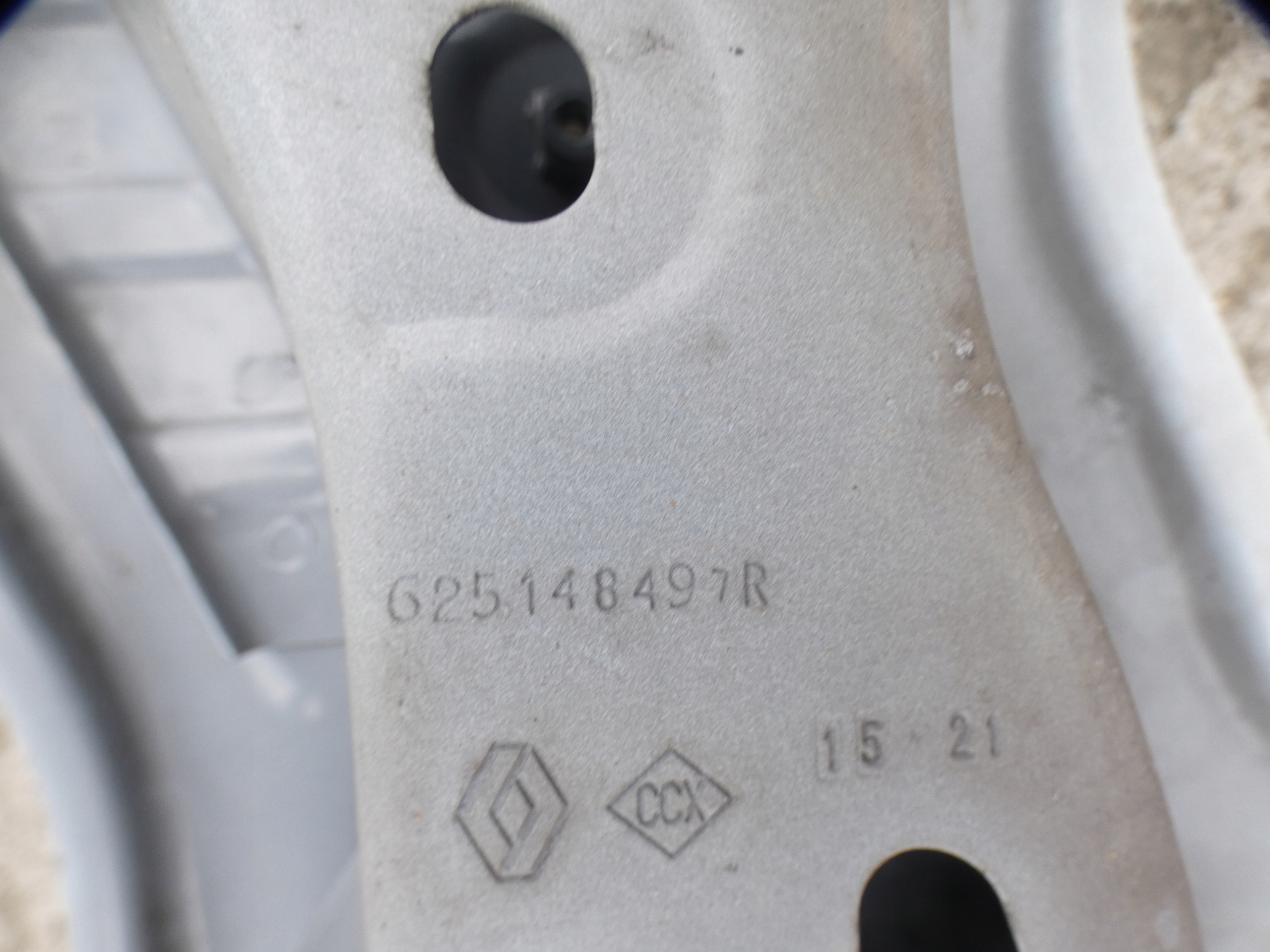 RENAULT EXPRESS KANGOO III 21r. -> support panel for radiators pillar 625100171R
