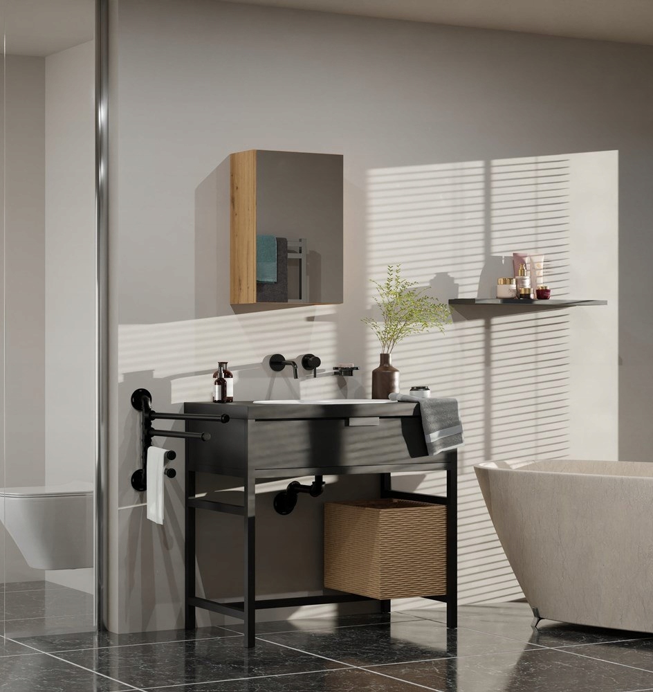 SŁUPEK ŁAZIENKOWY POLA 1DL ARTISAN Głębokość mebla 22 cm