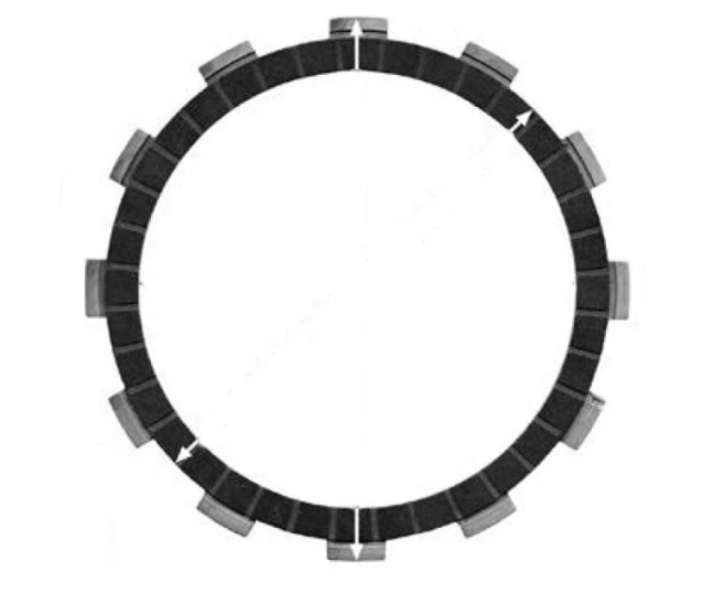 MCC128-8 - TRW LUCAS ДИСКИ ЗЧЕПЛЕННЯ HONDA GL1000 ' 77 - '79