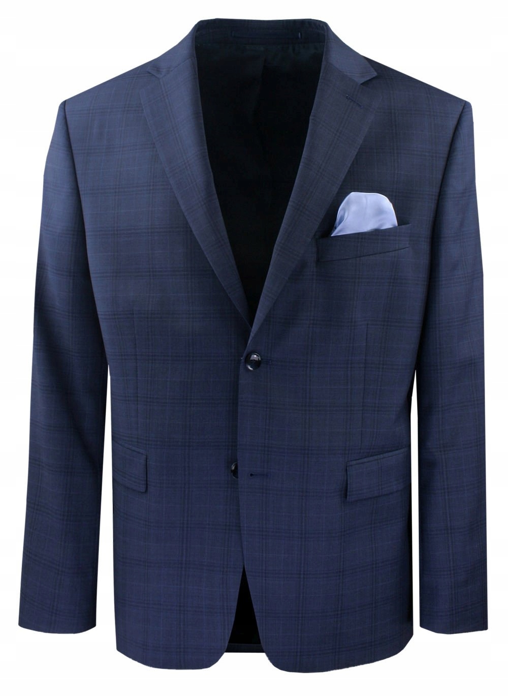 Vlněná Sako pro muže Men'sfield modrá s krajkou 120/170