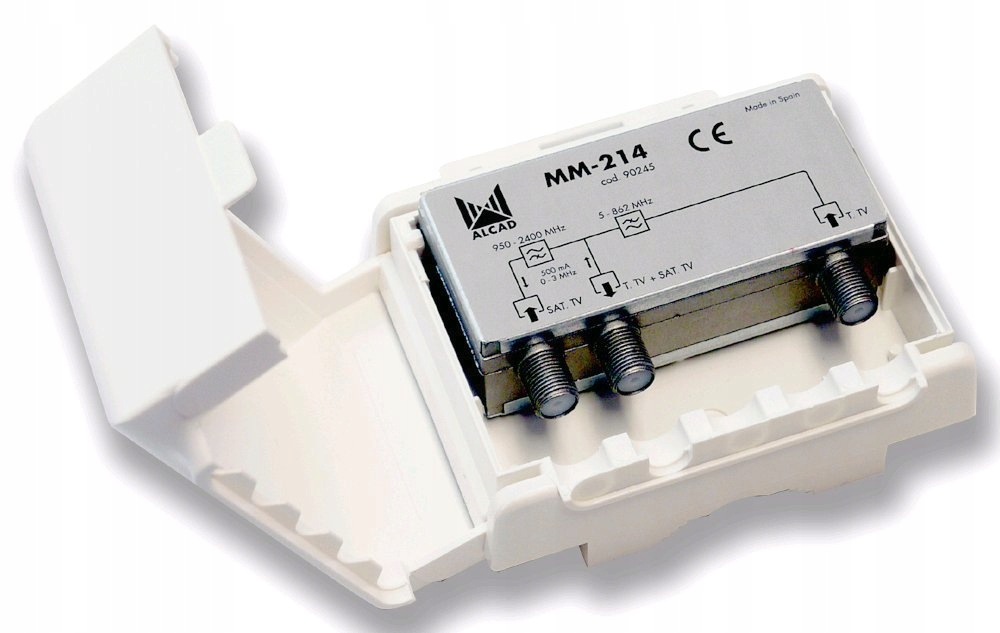 Alcad Sumator Sat-tv Alcad MM-214 Sat Dvb-t