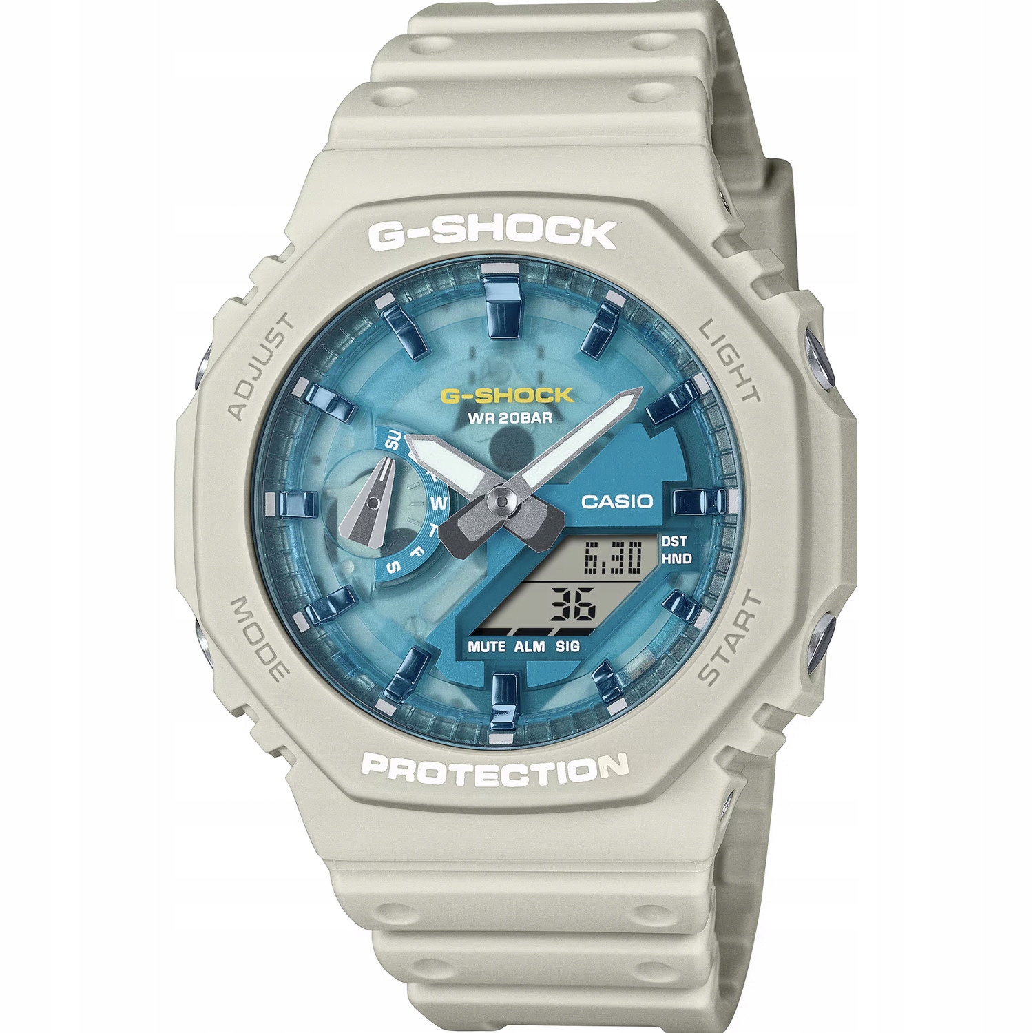 Hodinky Casio G-Shock GA-2100AS-5AER 20BAR