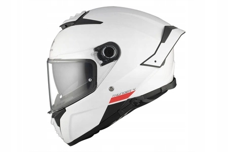 Kask MT THUNDER 4 SV SOLID GLOSS WHITE GRATISY Rozmiar XXXL