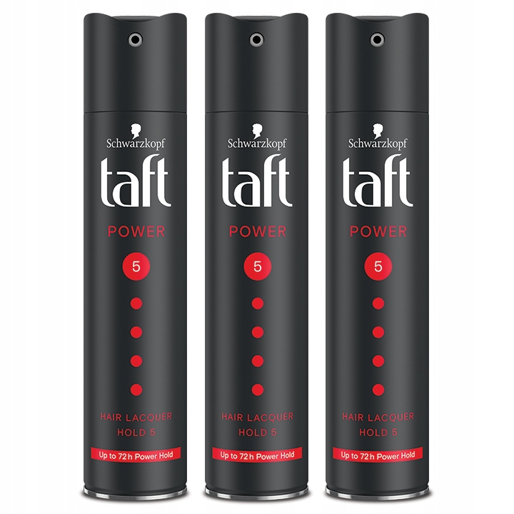 

Taft Power Lakier do Włosów Zestaw 3x250ml