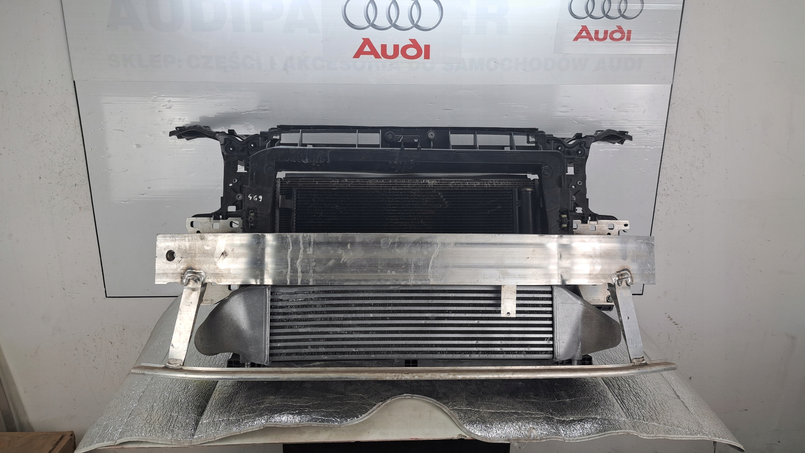 WZMOCNIENIE PAS AUDI RSQ3 RS Q3 83A 2.5 TFSI 2019-2023 OE ORYGINAŁ