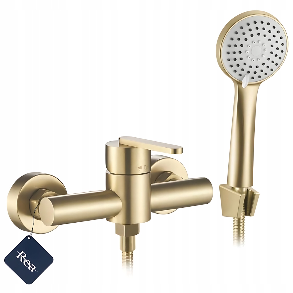 Rea Sprchová Batéria Ontario Zlatá Brúsená
