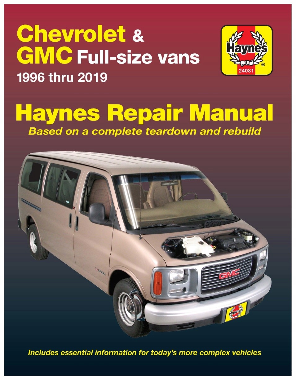 GMC Savana (1996-2019 instr ремонт Haynes