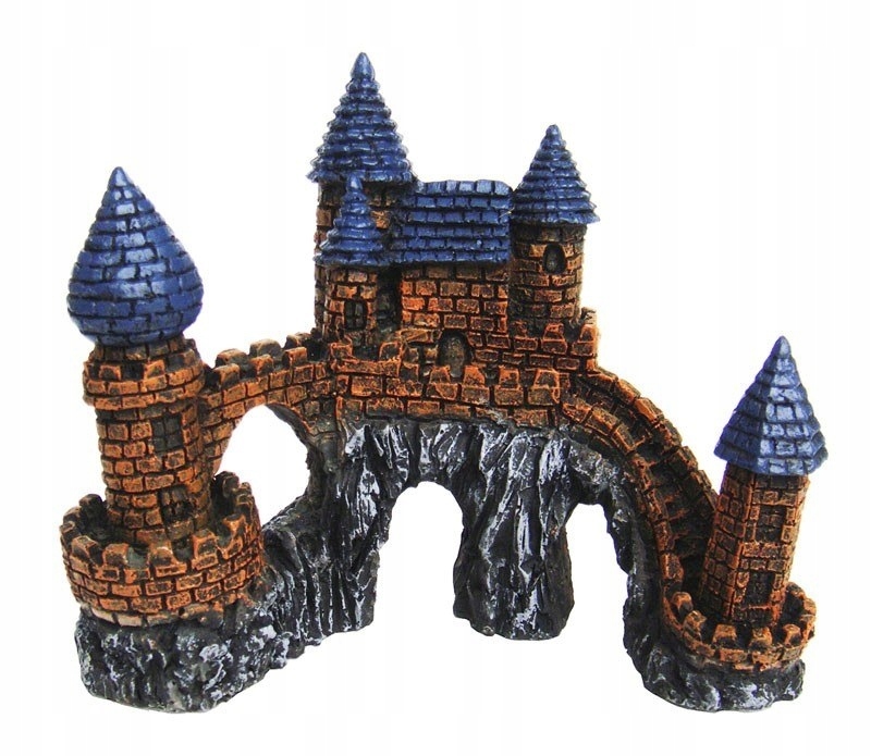 Levně Akvarijní ozdoba Happet R006 Zámek 15x9x12,5 cm