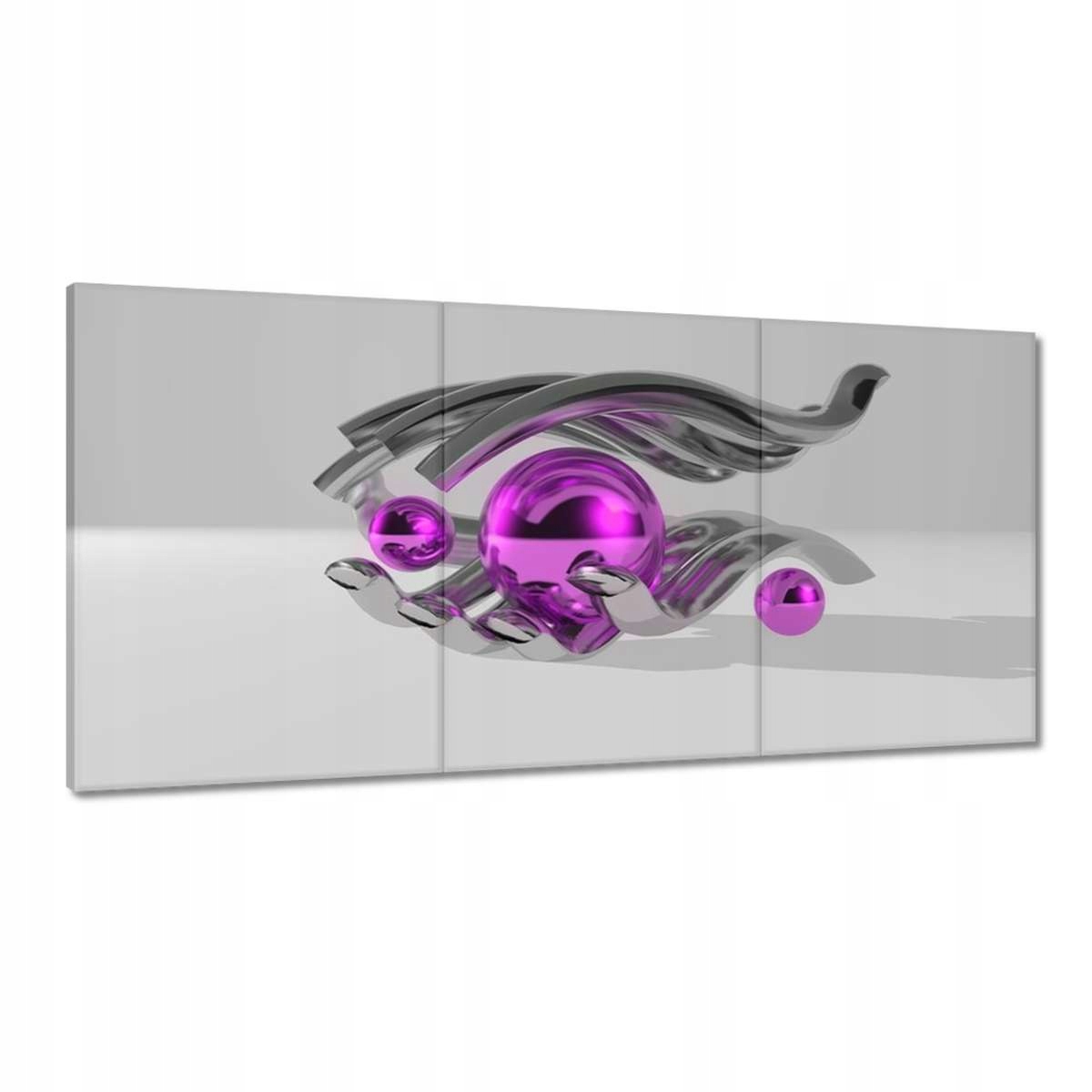 Obrazy 180x90 Fialové gule v ruke