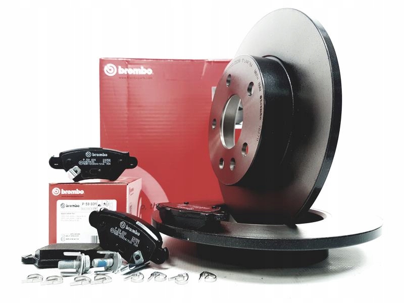 

Brembo Tarcze Klocki Tył Opel Astra G Zafira Ty