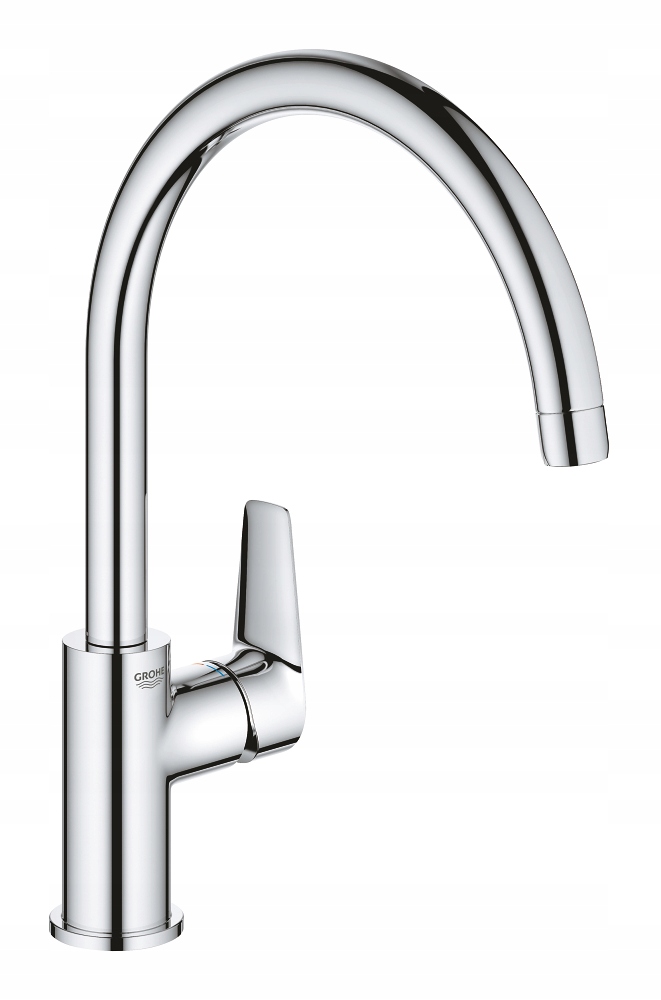 Bateria kuchenna Grohe Bauedge chrom obrotowa 31367001