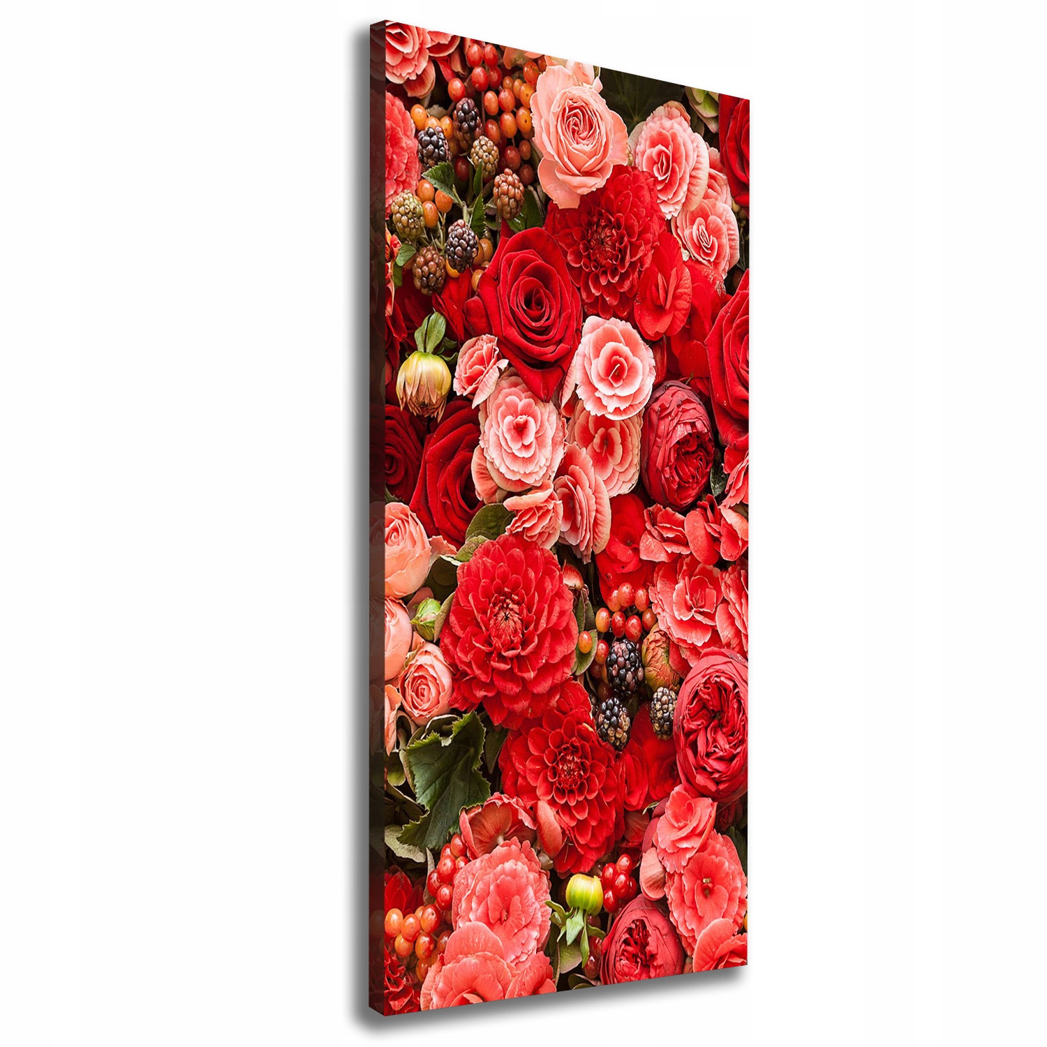 

Foto obraz na płótnie Bukiet kwiatów 50x125 cm