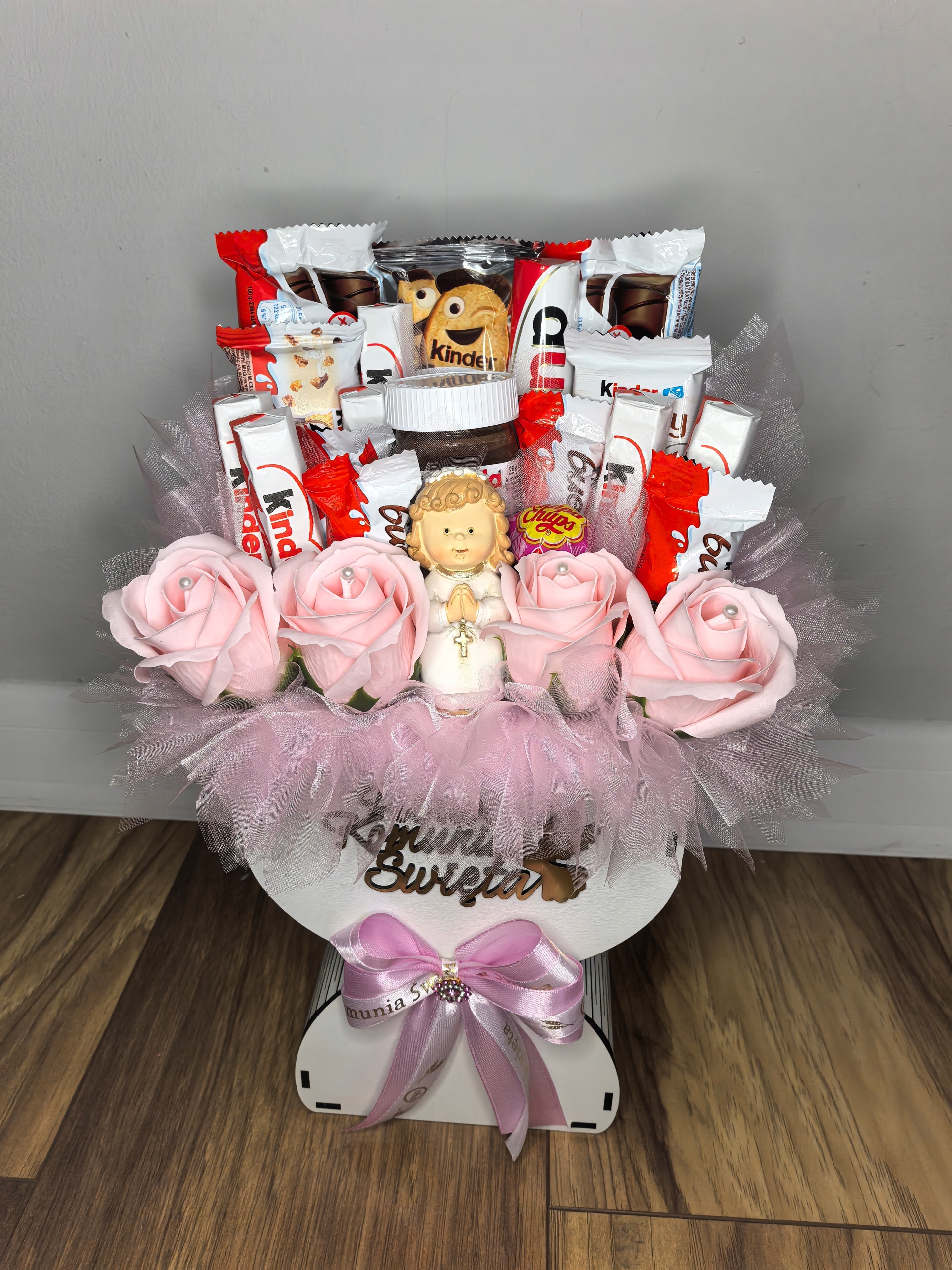 Levně Dárkový koš Kinder a svaté přijímání Památka prvního svatého přijímání