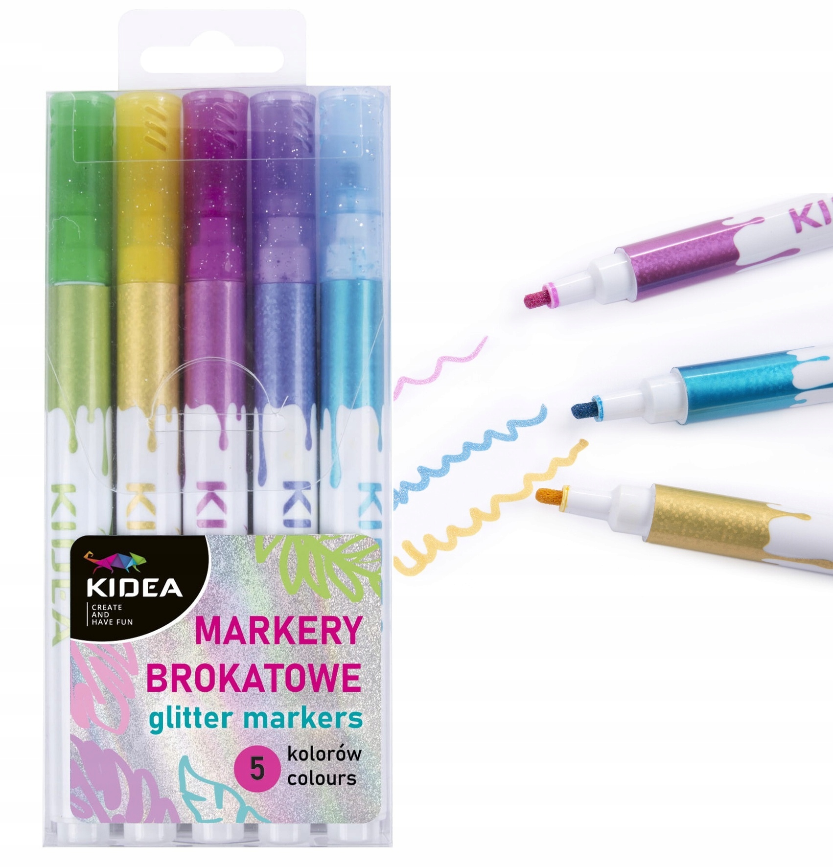 

Markery brokatowe Kidea